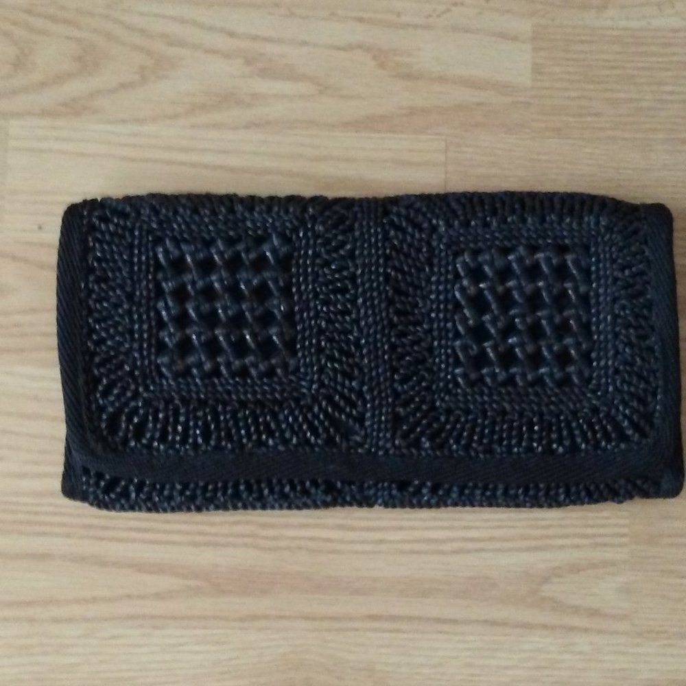 Super cute black clutch